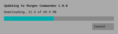 Updating itself